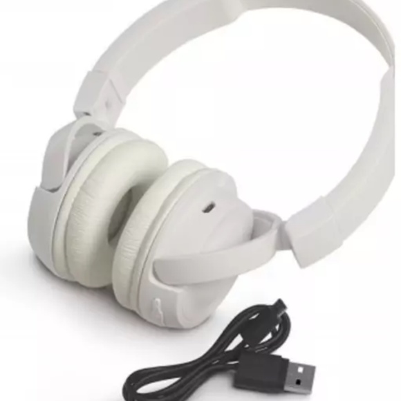 JBL T450BT Bluetooth Wireless On-Ear Headphones in White New in Box Sealed - Picture 4 of 11